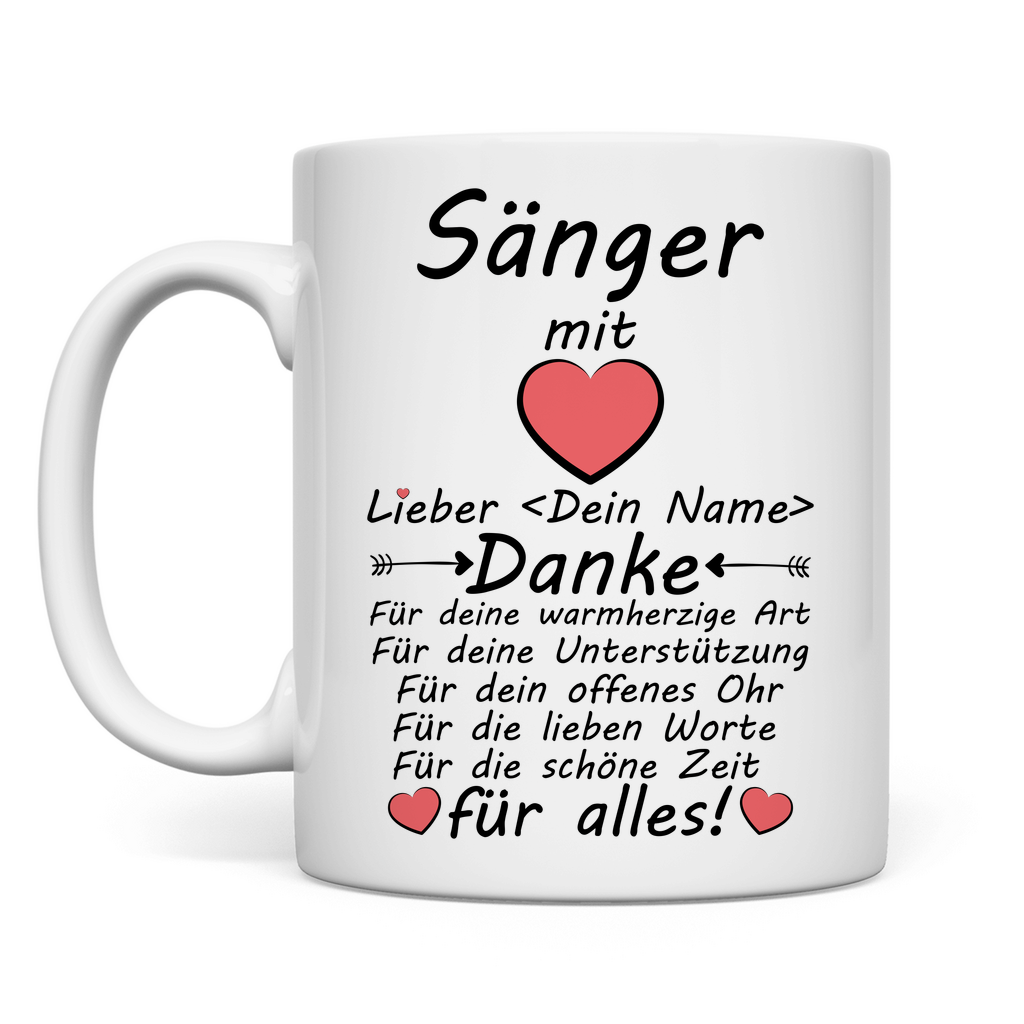 Sängerin Abschied | Danke sagen | Geschenk
