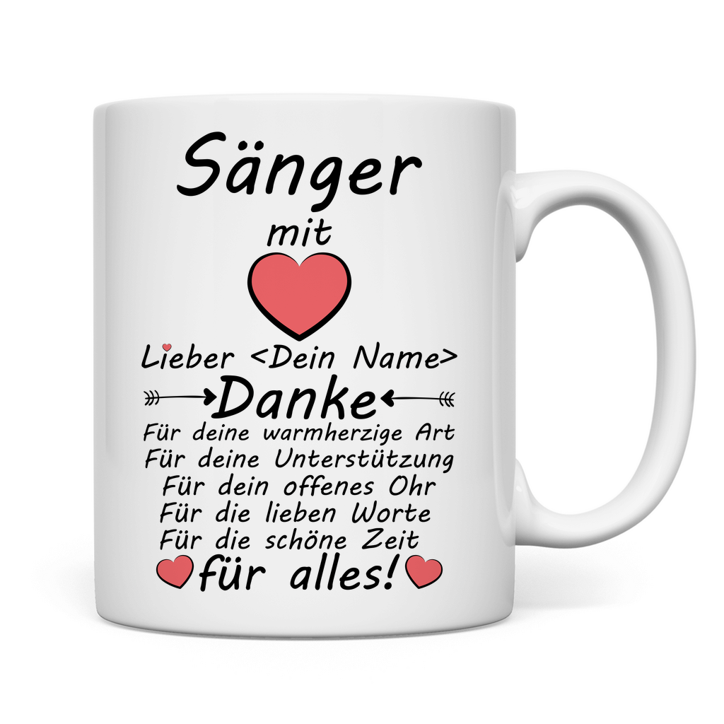 Sängerin Abschied | Danke sagen | Geschenk
