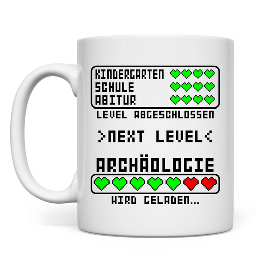 Tasse - Archäologie Studium Beginn - Geschenk für Student