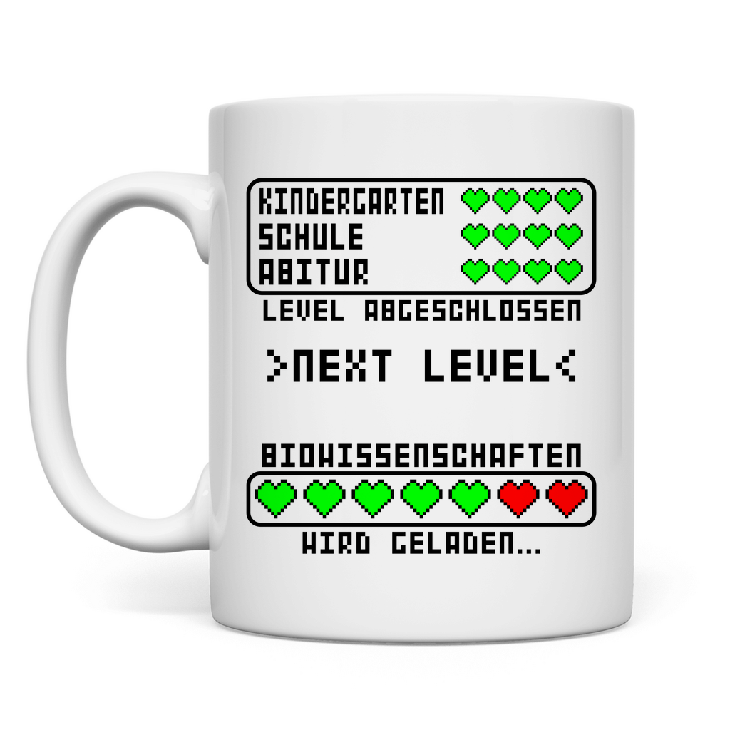 Tasse - Biowissenschaften Studium Beginn - Geschenk für Student