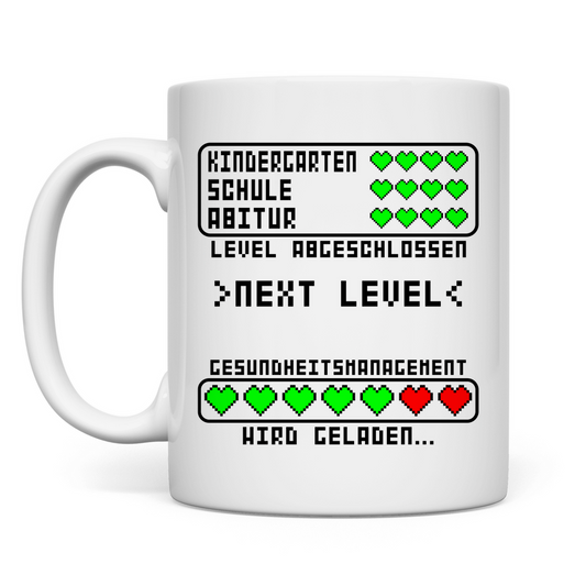 Tasse - Gesundheitsmanagement Studium Beginn - Gesundheitsmanager Geschenk