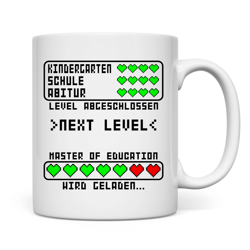 Tasse - Master of Education M.Ed. Studium bestanden oder Beginn - Geschenk