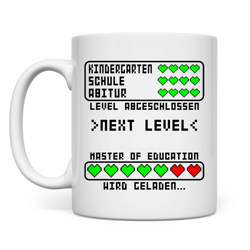 Tasse - Master of Education M.Ed. Studium bestanden oder Beginn - Geschenk