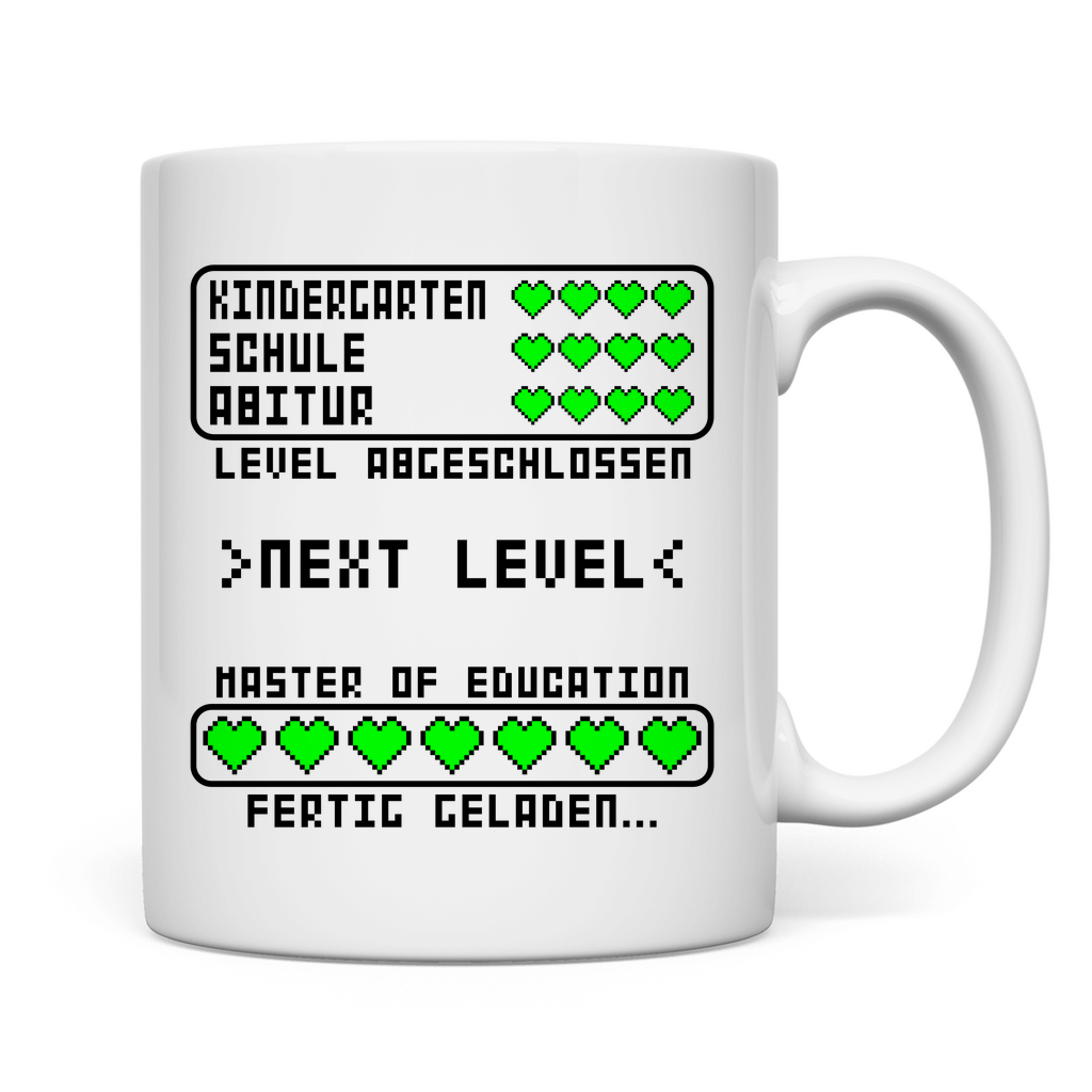 Tasse - Master of Education M.Ed. Studium bestanden oder Beginn - Geschenk