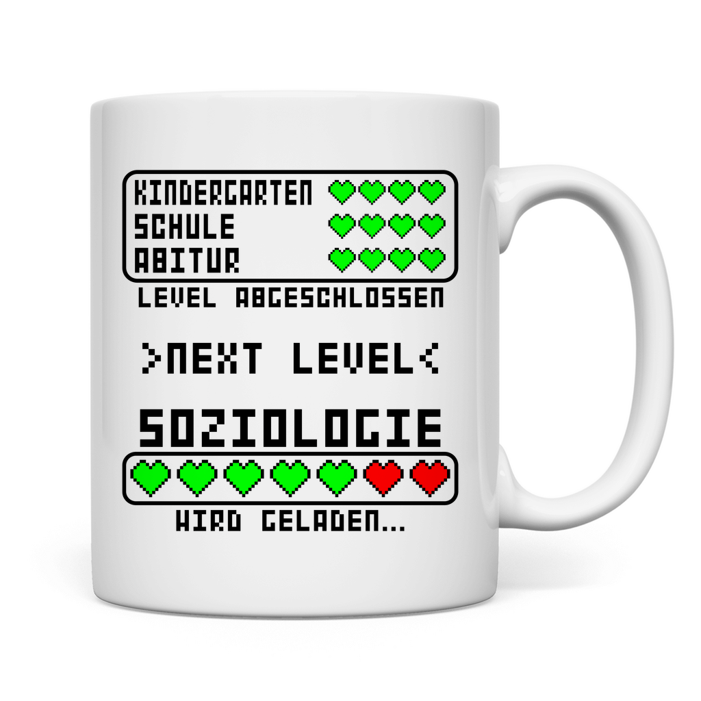Tasse - Beginn des Soziologie Studium bestanden - Geschenk für angehenden Soziologen