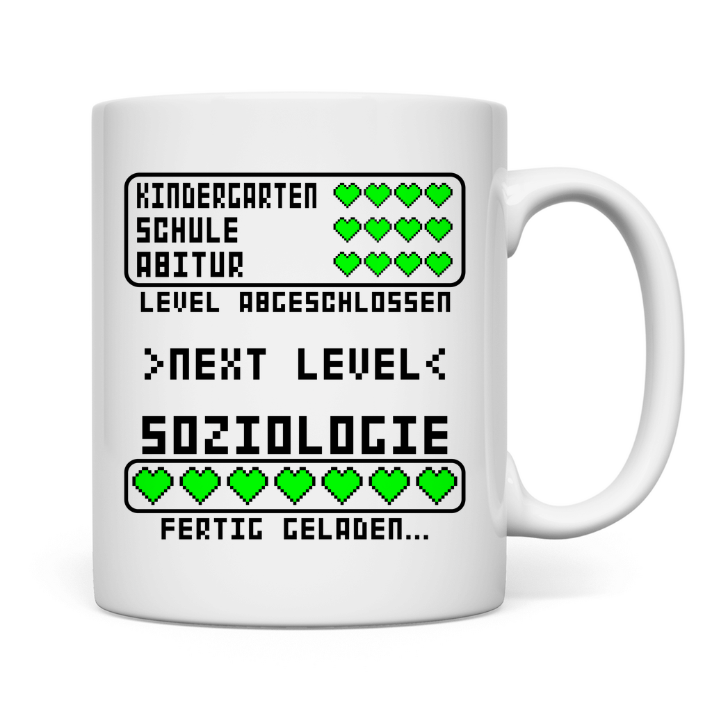 Tasse - Beginn des Soziologie Studium bestanden - Geschenk für angehenden Soziologen