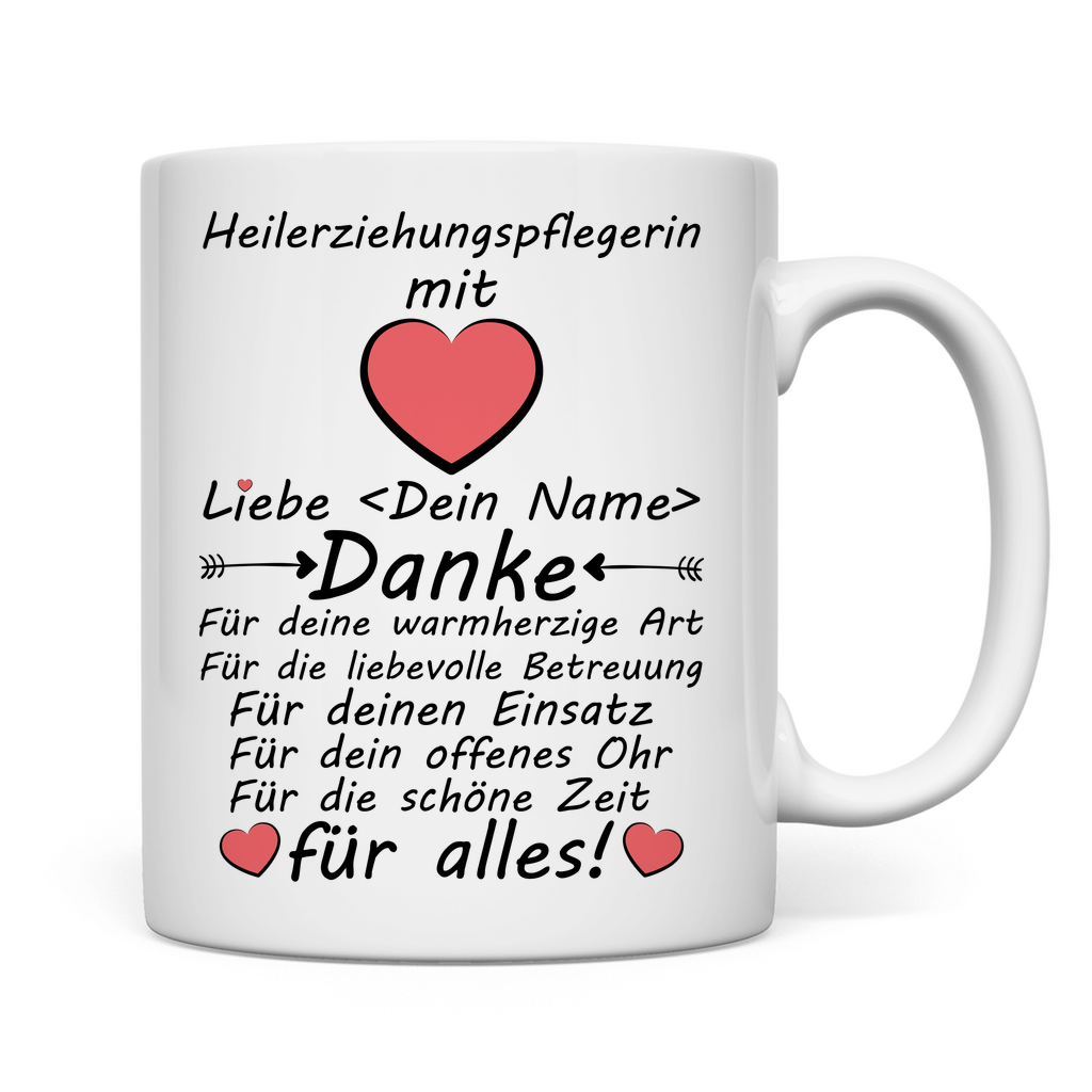 Abschiedsgeschenk Heilerziehungspfleger | Tasse