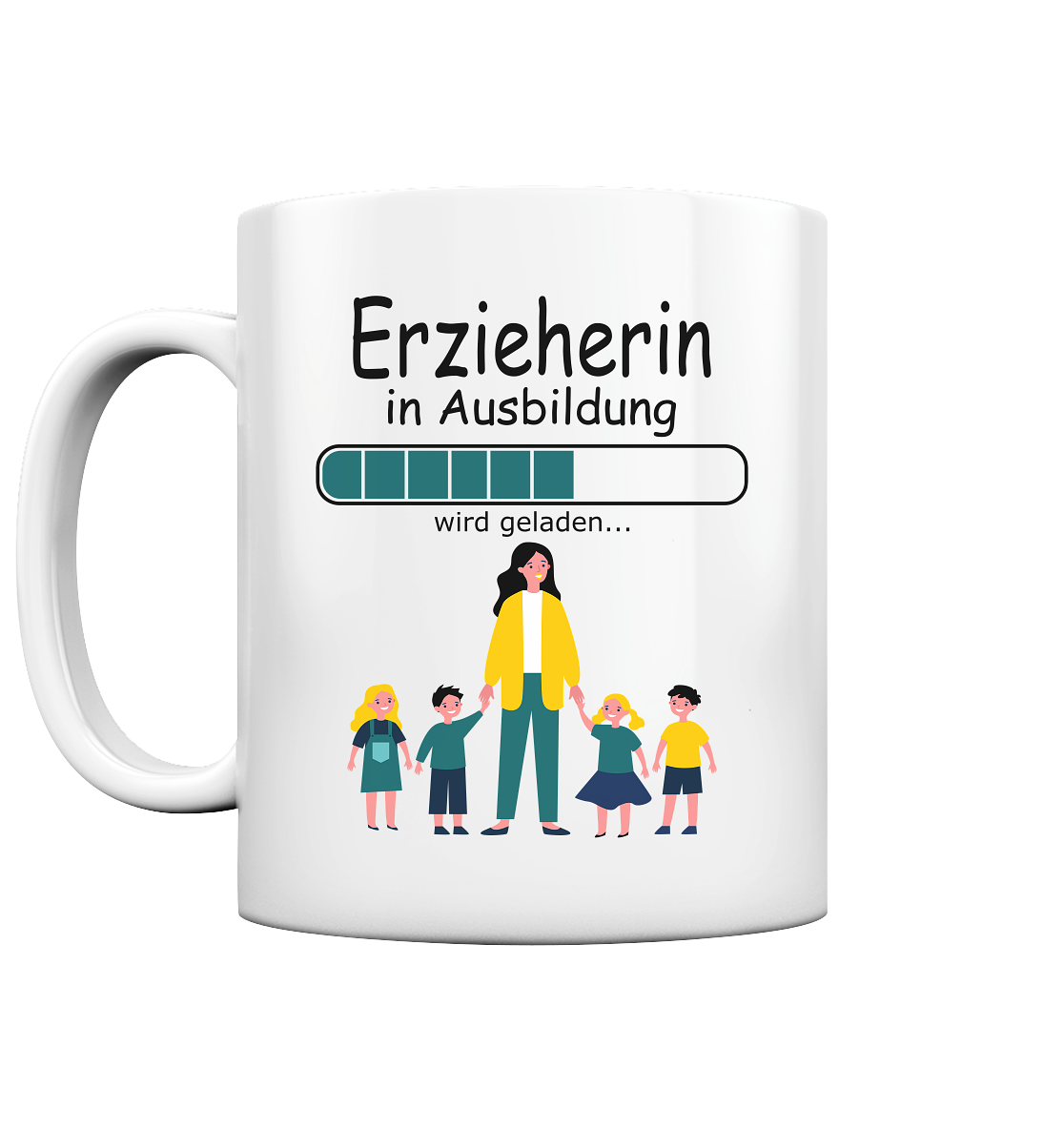 Geschenk für angehende Erzieherin Ausbildung Tasse