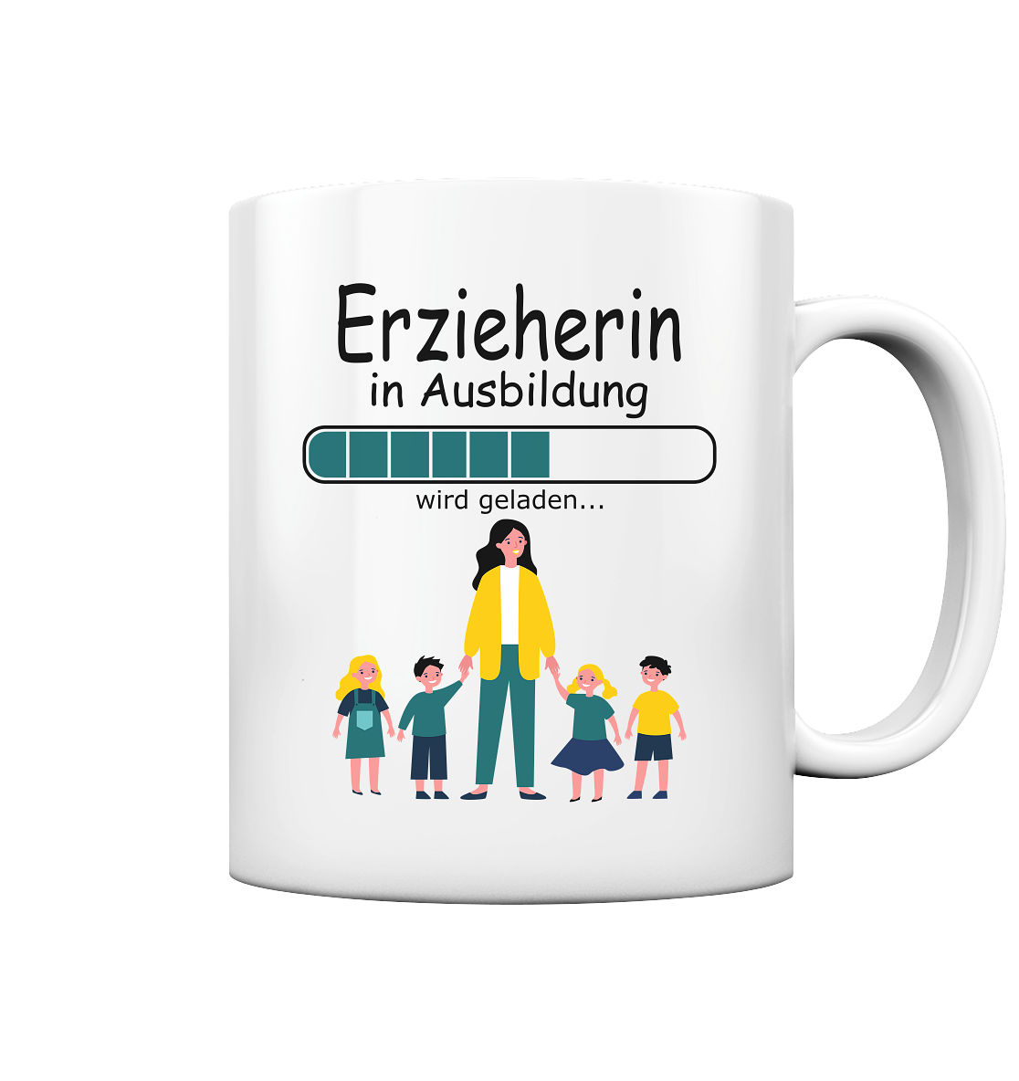 Geschenk für angehende Erzieherin Ausbildung Tasse