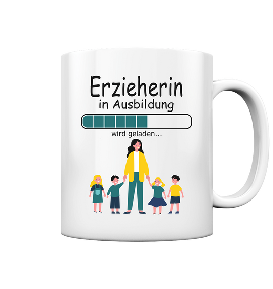 Geschenk für angehende Erzieherin Ausbildung Tasse