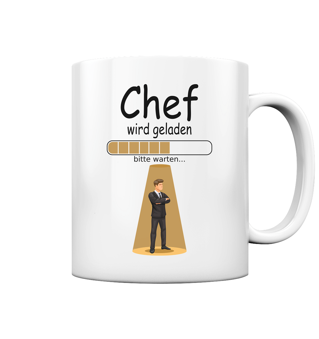 Beförderung zum Chef Geschenk Tasse