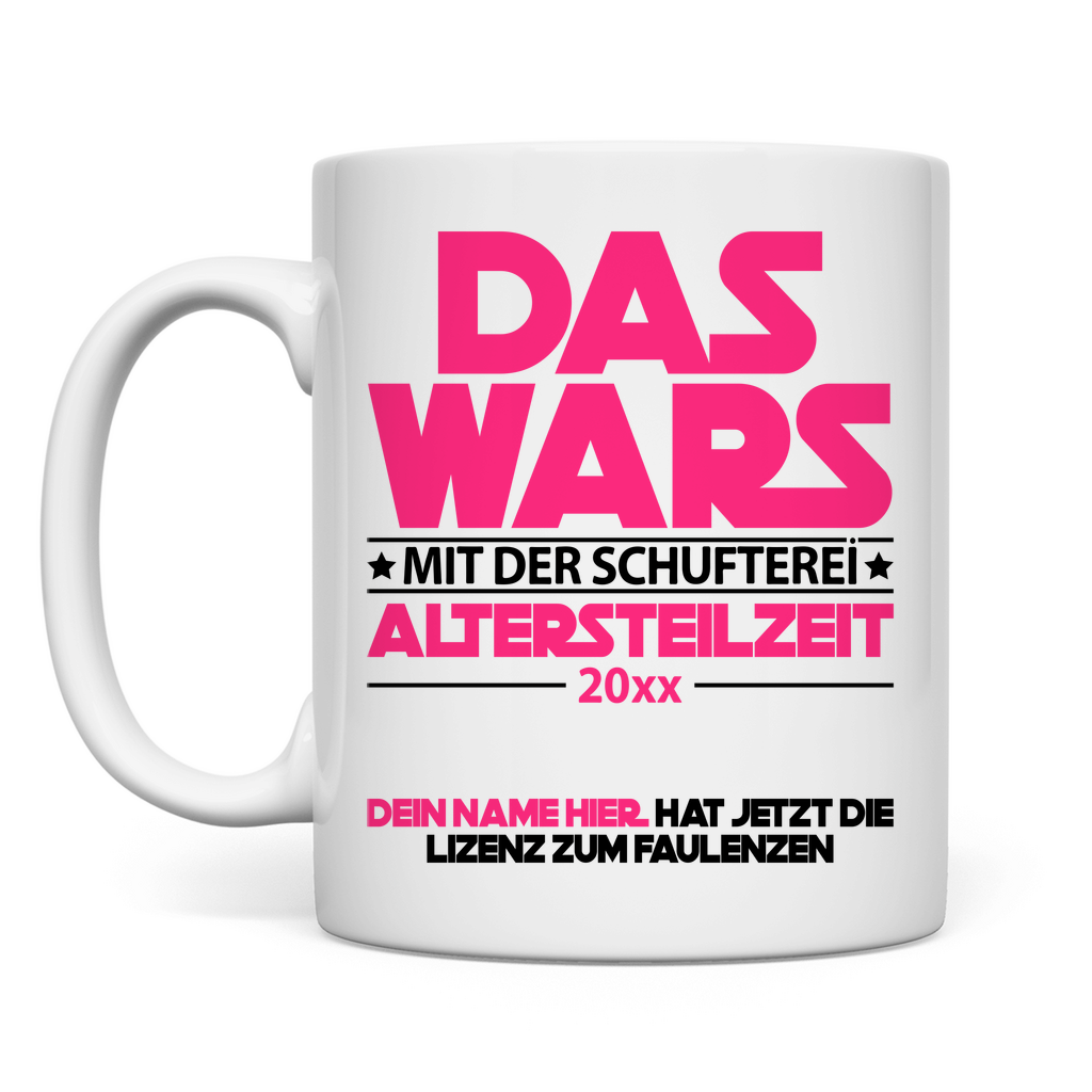 Altersteilzeit | Geschenk für Männer Kollege