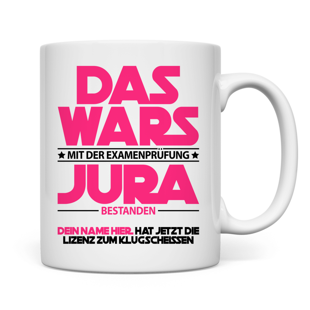 Jura Examen bestanden | Tasse | Geschenk