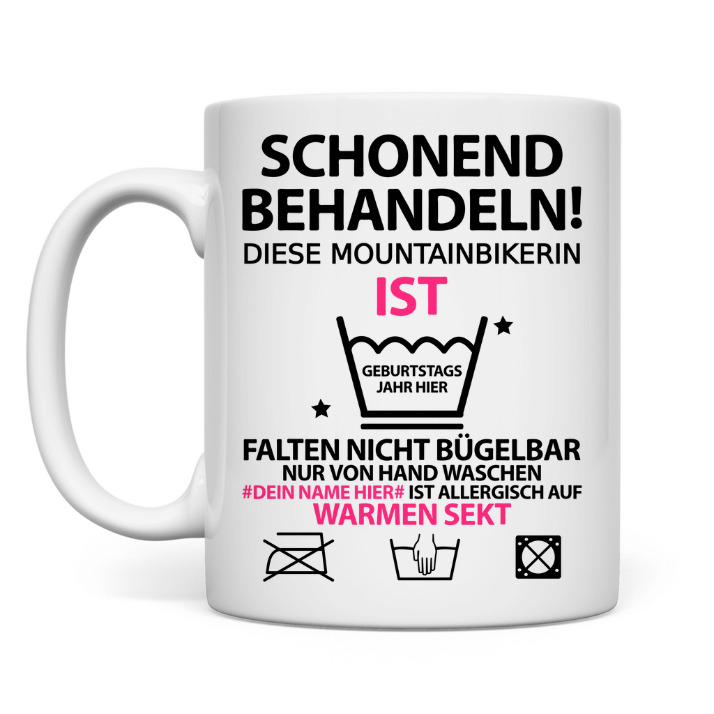50 Geburtstag Mountainbiker MTB  | Tasse | Geschenk