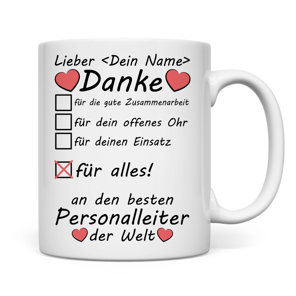 Personalleiterin | Danke sagen | Geschenk