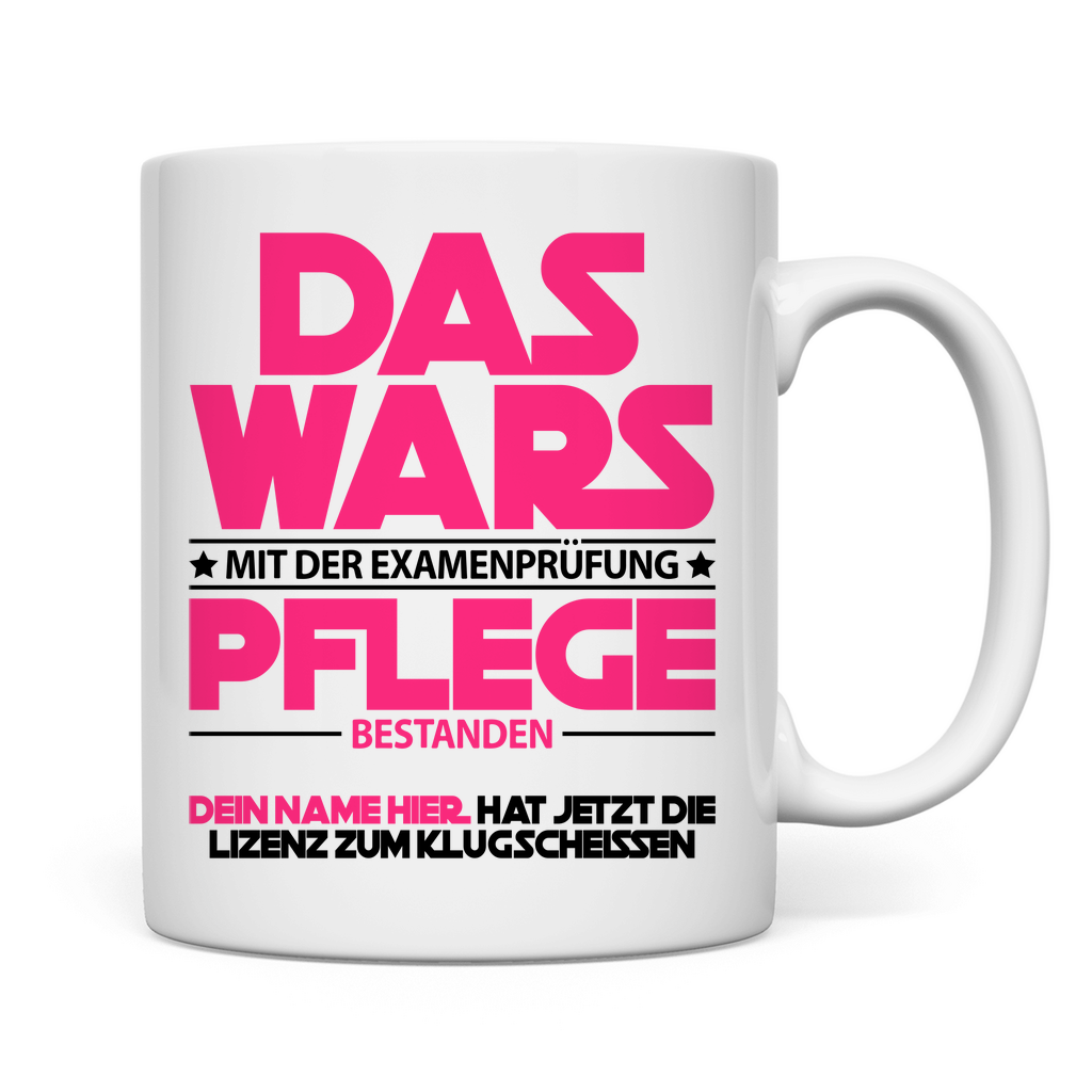 Pflege Examen Bestanden | Tasse | Geschenk