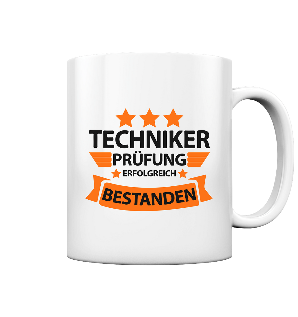 Geschenk zur bestandenen Technikerprüfung Tasse