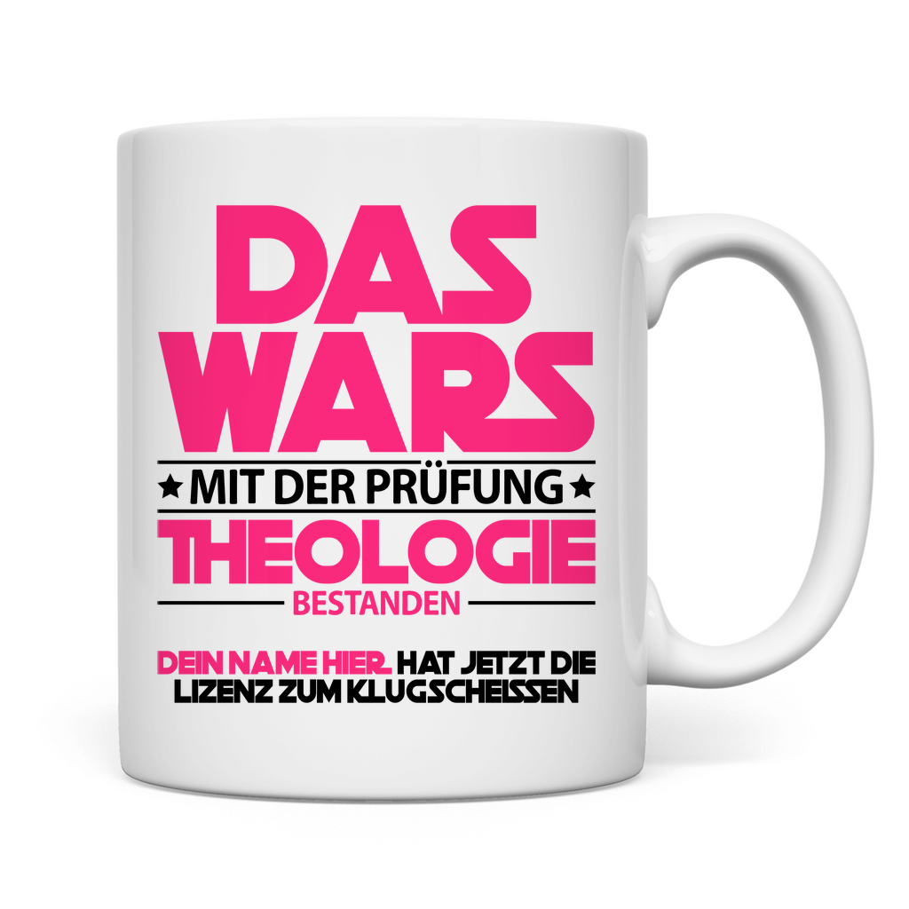 Theologie Studium bestanden | Theologen | Tasse