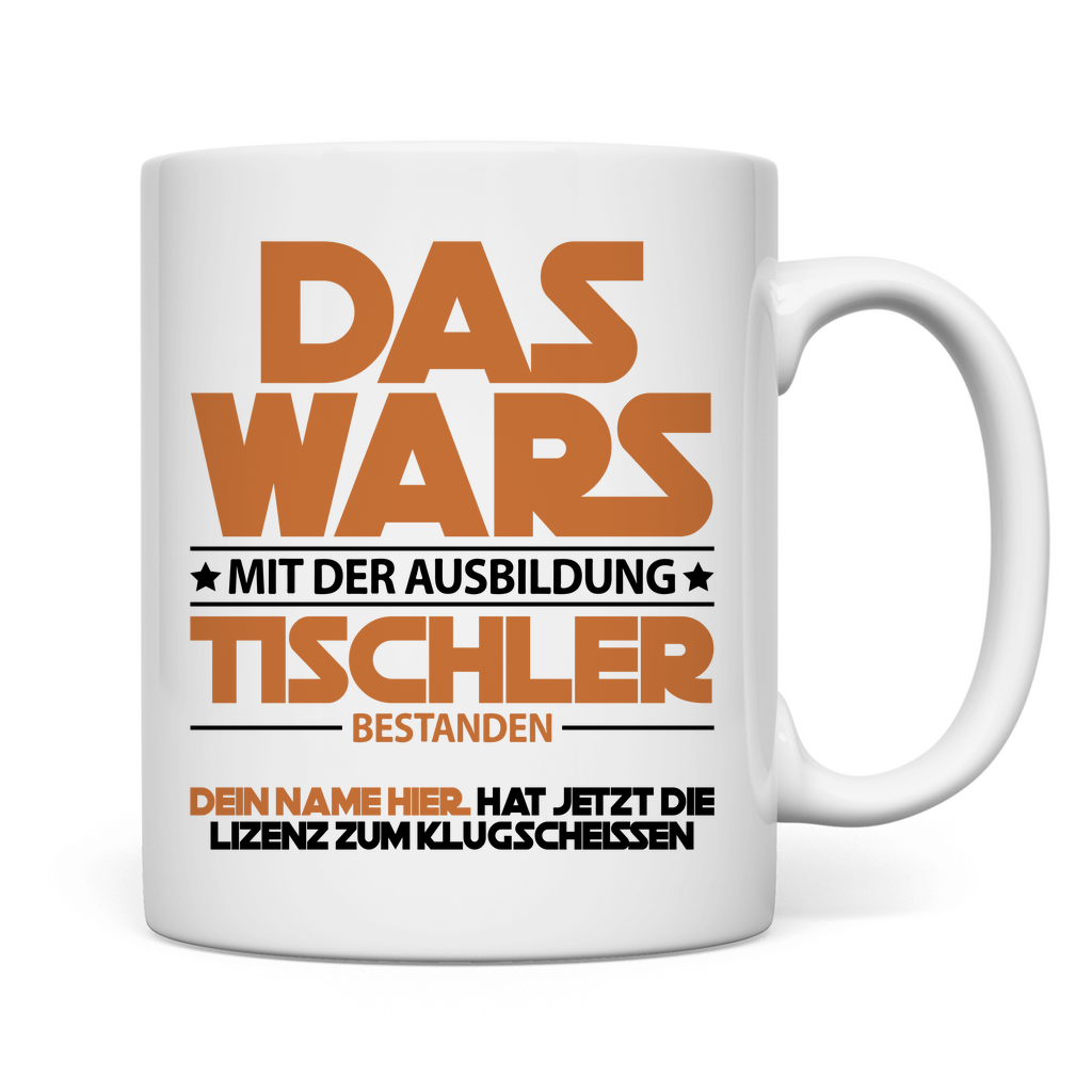 Tischler Ausbildung bestanden | Geschenk