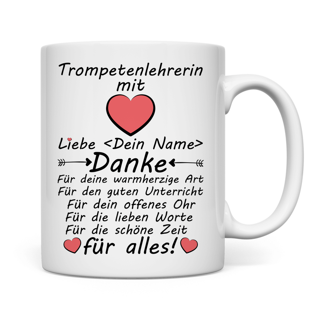 Trompetenlehrer | Abschiedsgeschenk
