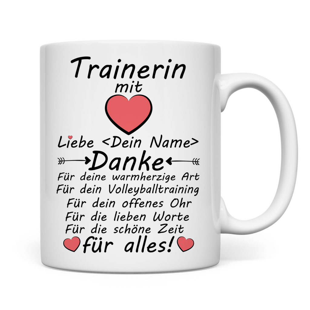 Volleyball Trainer | Dankeschön Geschenk