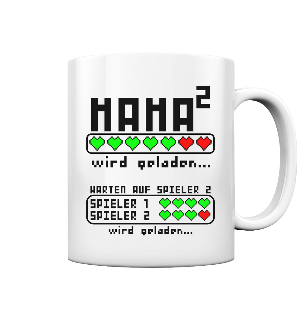 Werdene Zwillingsmama Geschenk Tasse