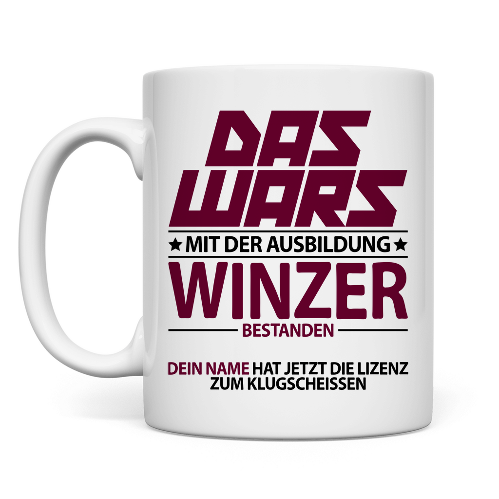 Wijnmakersopleidingsexamen geslaagd | Cadeau