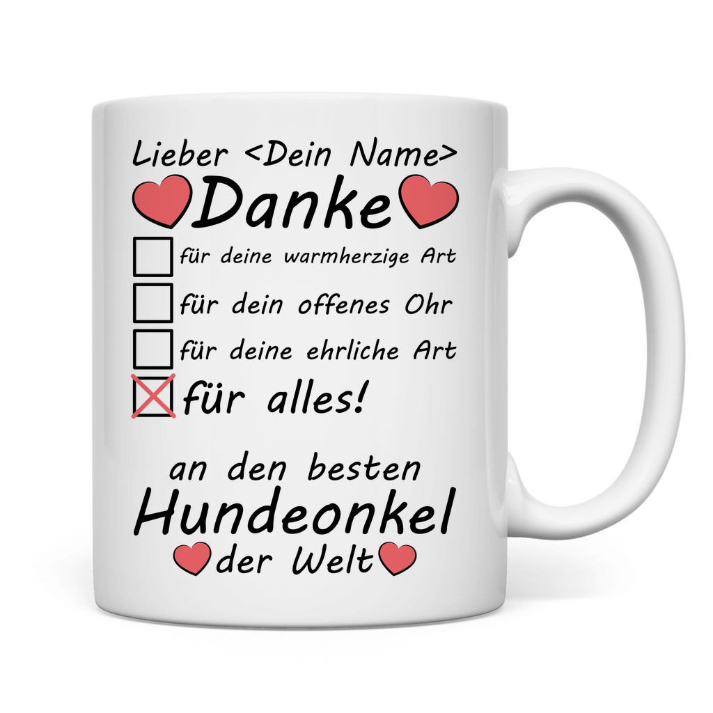 Beste Hundeonkel | Tasse | Geschenk  2