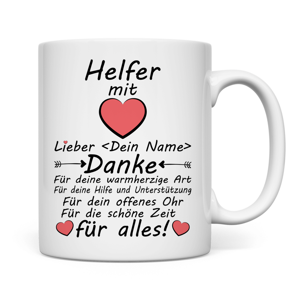 Dankeschön für Helfer | Hochzeit | Geschenk  rückseite