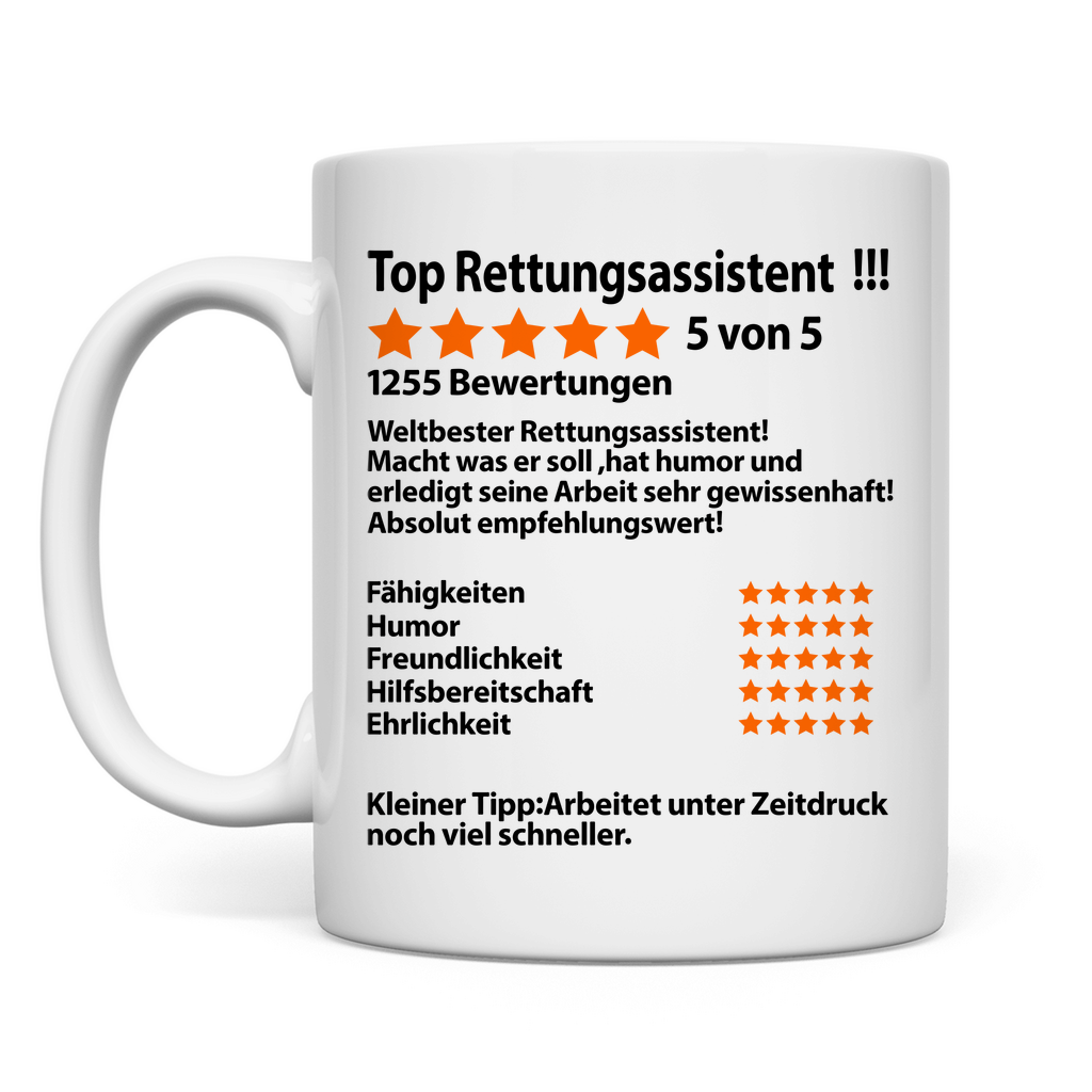 Beste Rettungsassistent Tasse | Geschenk 