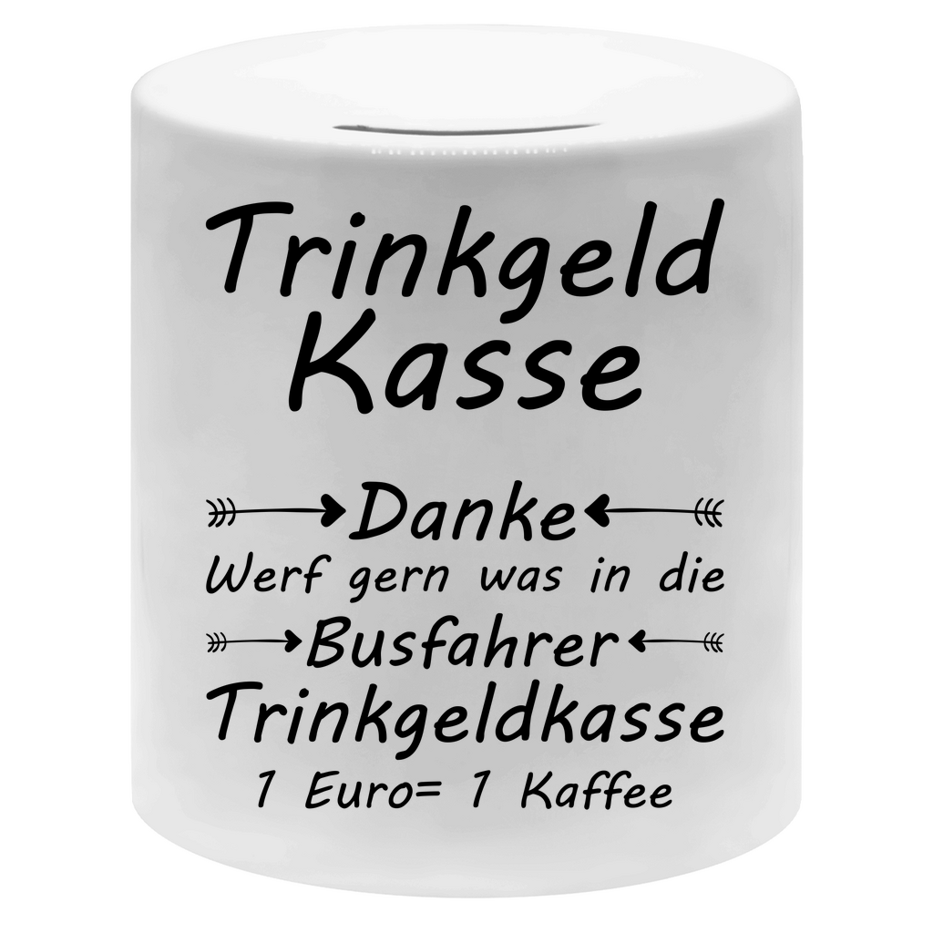 Trinkgeldkasse für Busfahrer | Spardose 