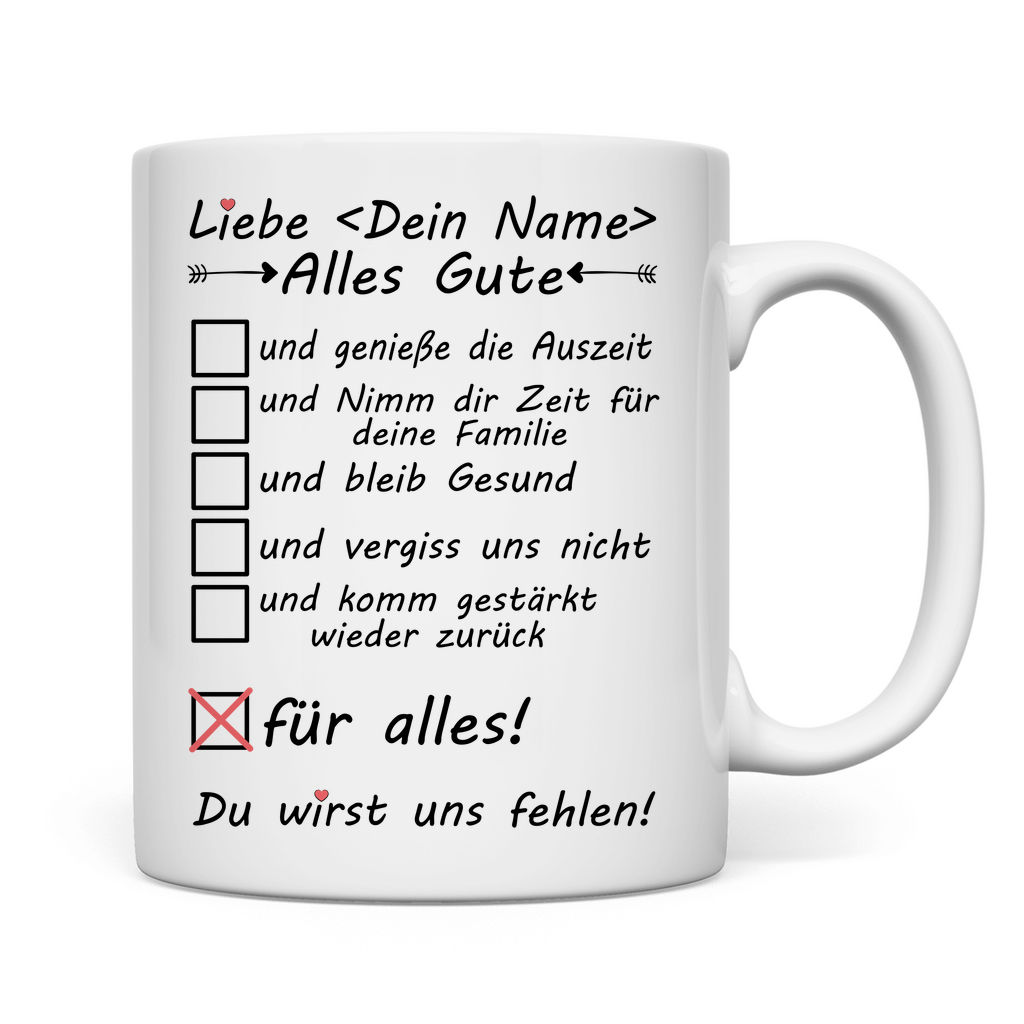 Kleine Auszeit Lehrerin | Geschenk   Tasse 2