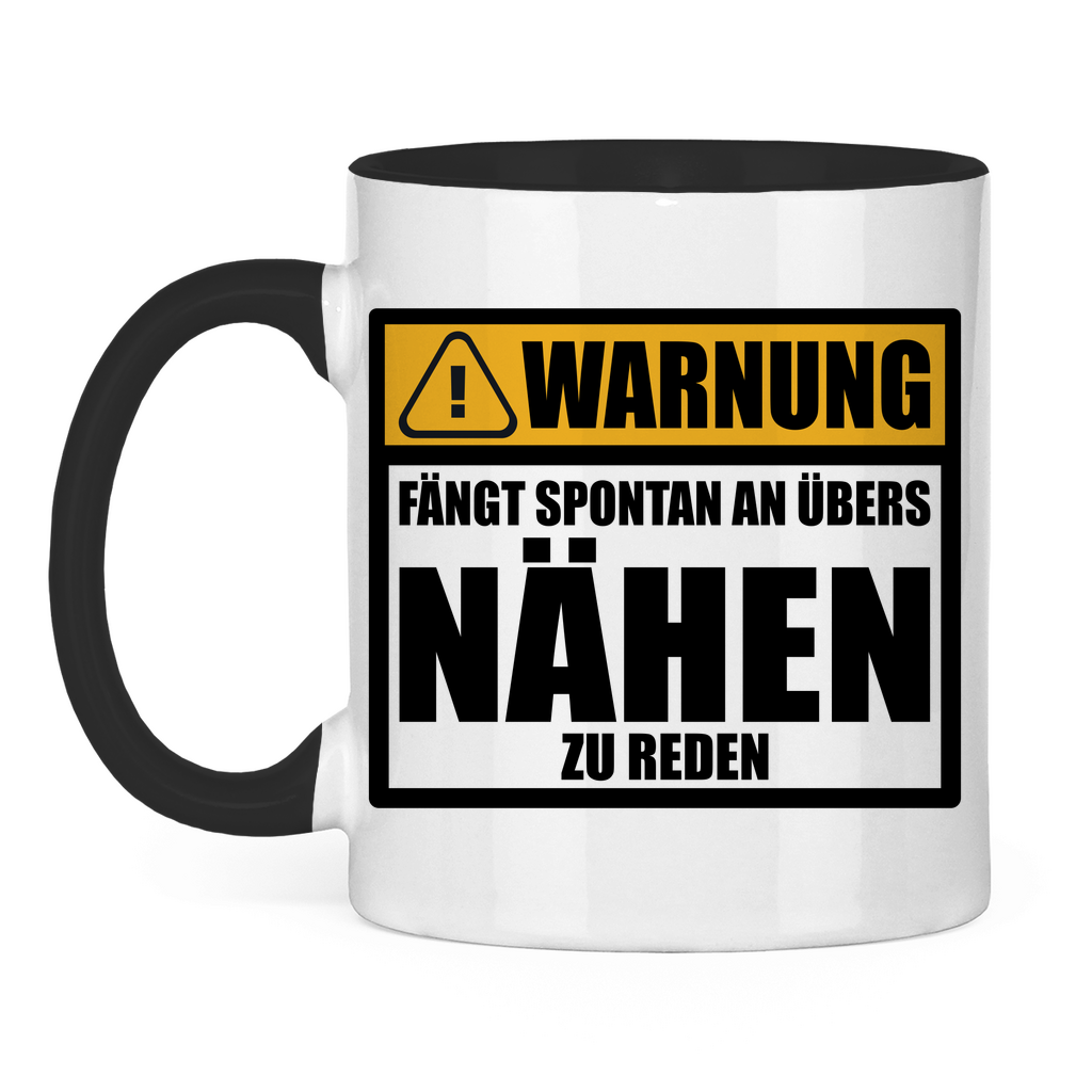 Nähverrückte | Muttertag Geschenk | Lustig Tasse mit Spruch