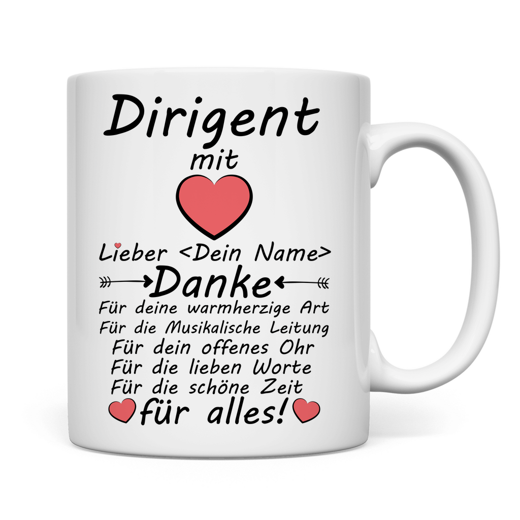 Dirigent Danke Tasse | Chor | Geschenk 2