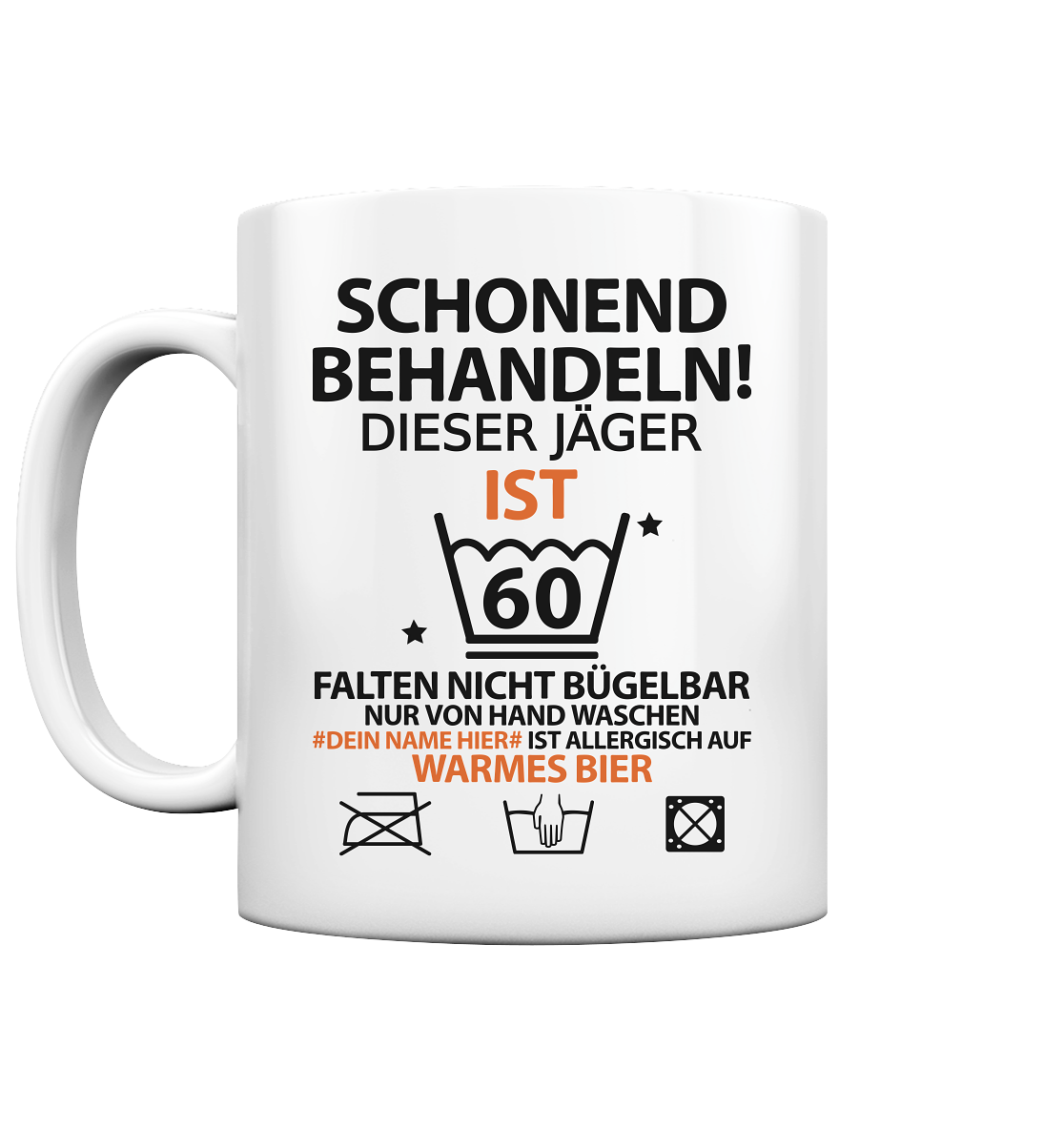 60 Geburtstag Jäger | Geschenk mit Jägernamen  Tasse 2