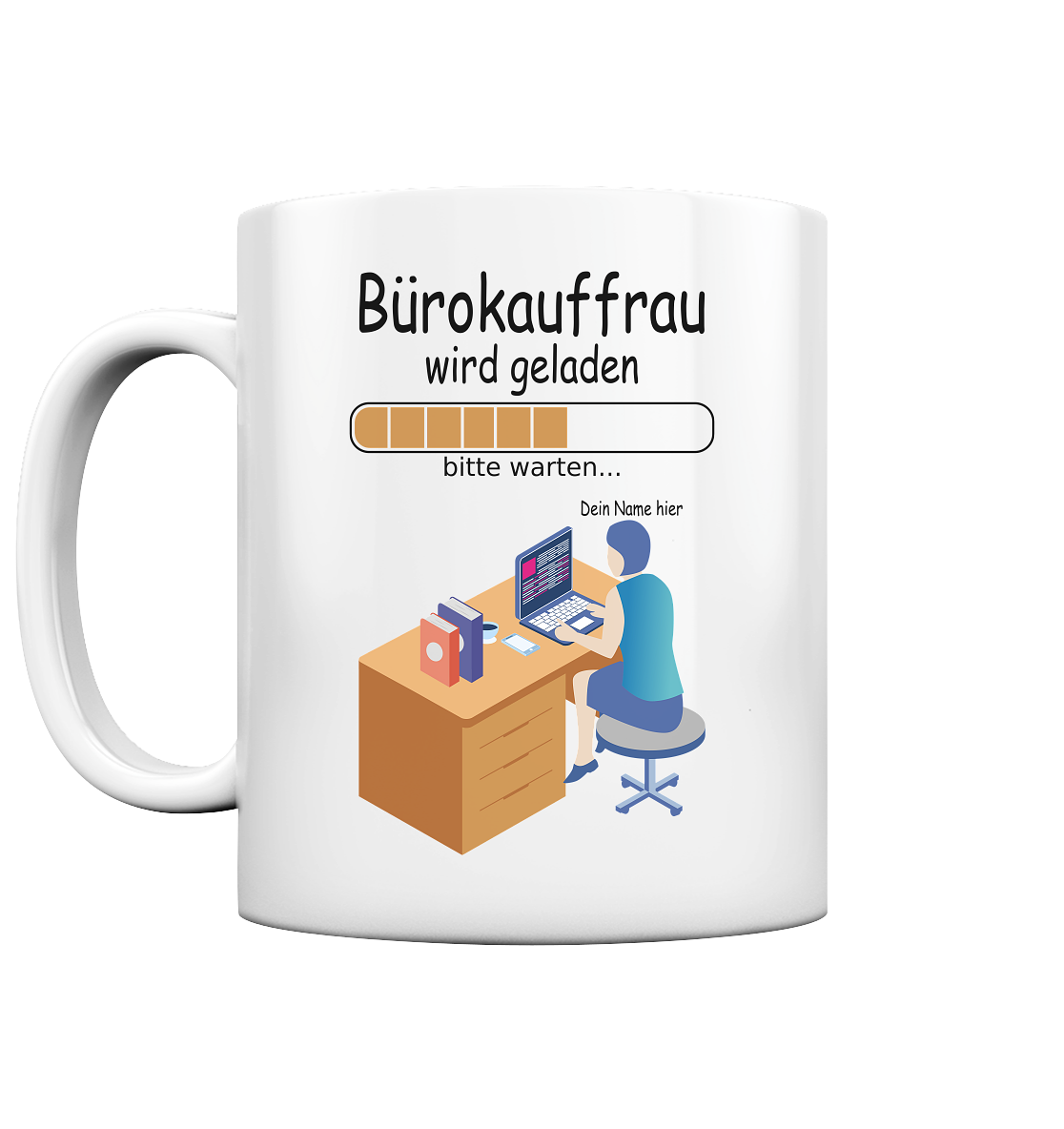 Bürokauffrau Ausbildung | Tasse mit Wunschtext 2
