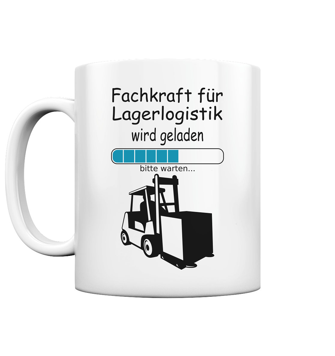 Fachkraft für Lagerlogistik Ausbildung | Lehrling Geschenk tasse 2