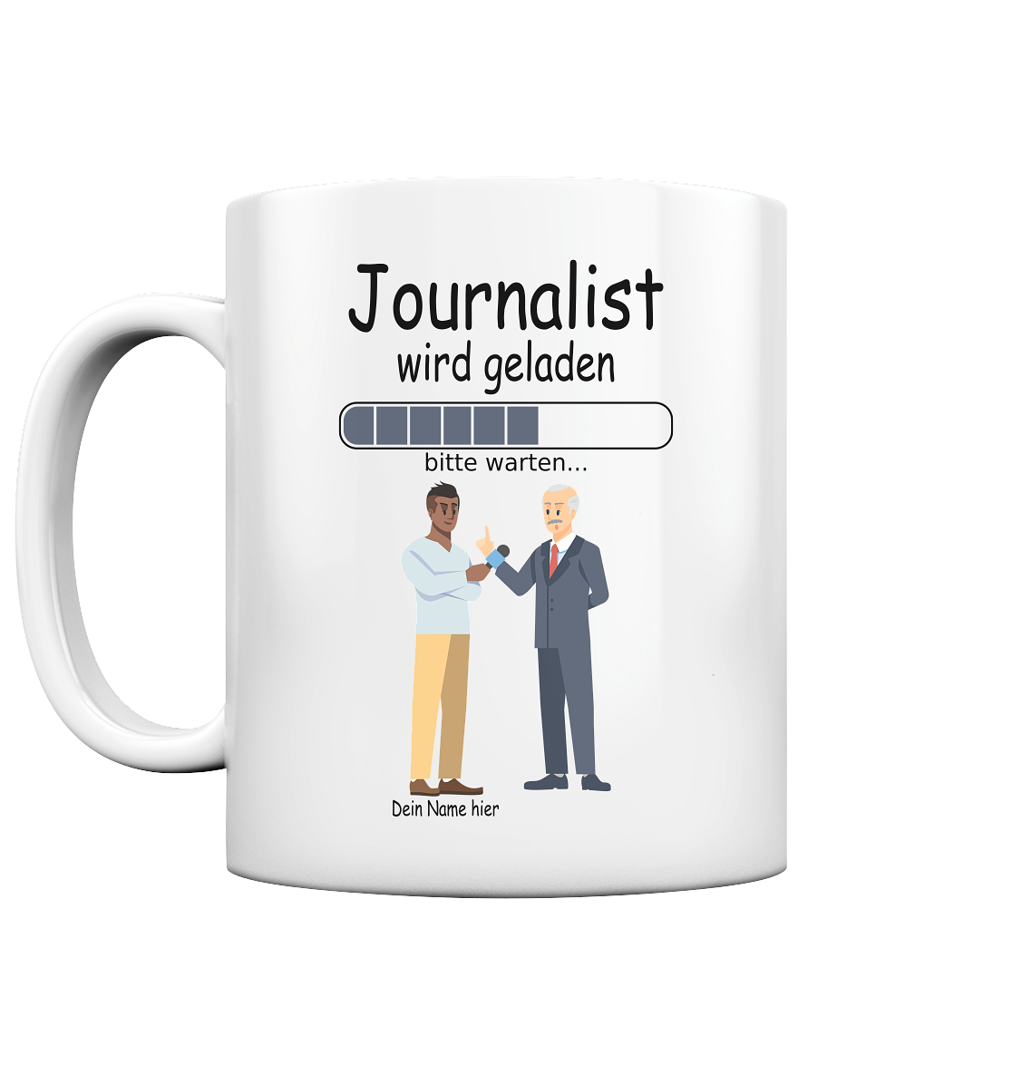 Angehende Journalisten Geschenk Personalisiert 2