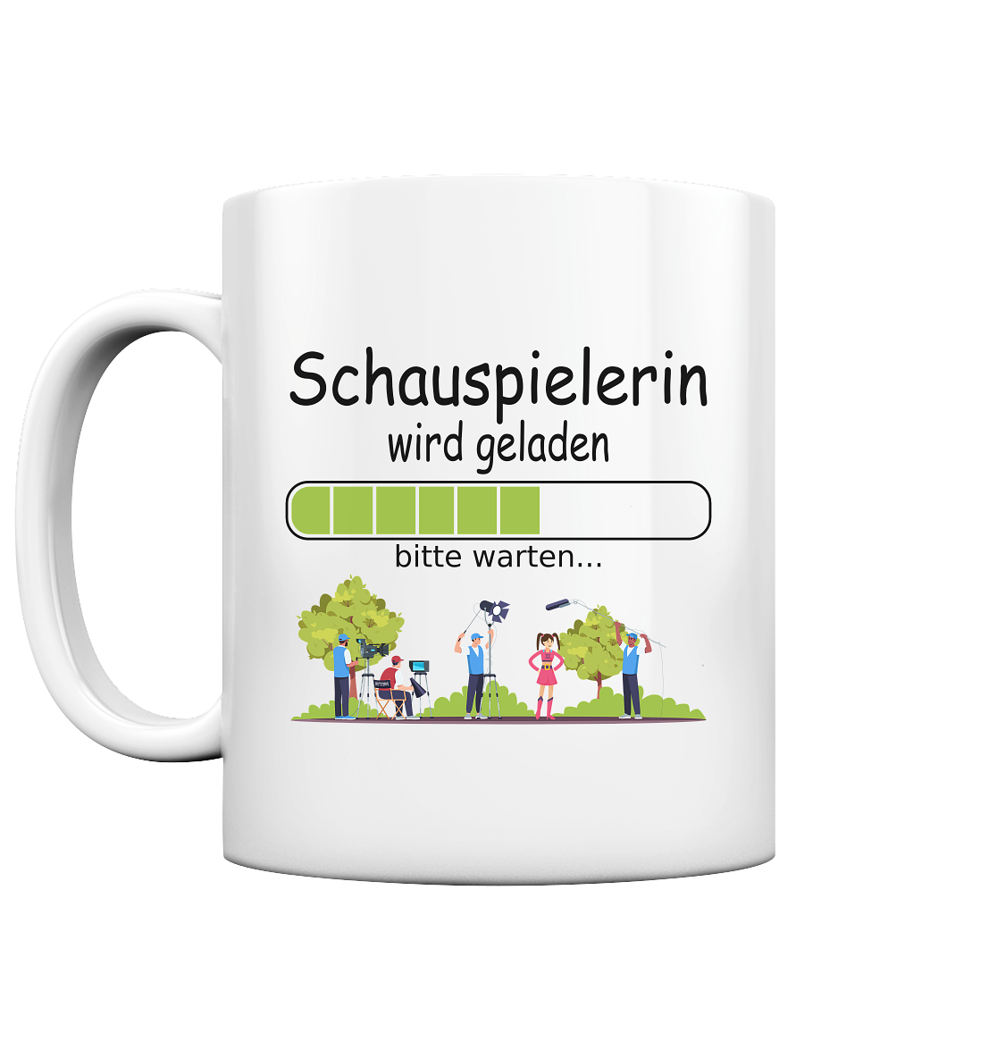 Geschenk für angehende Schauspielerin Ausbildung werden Tasse