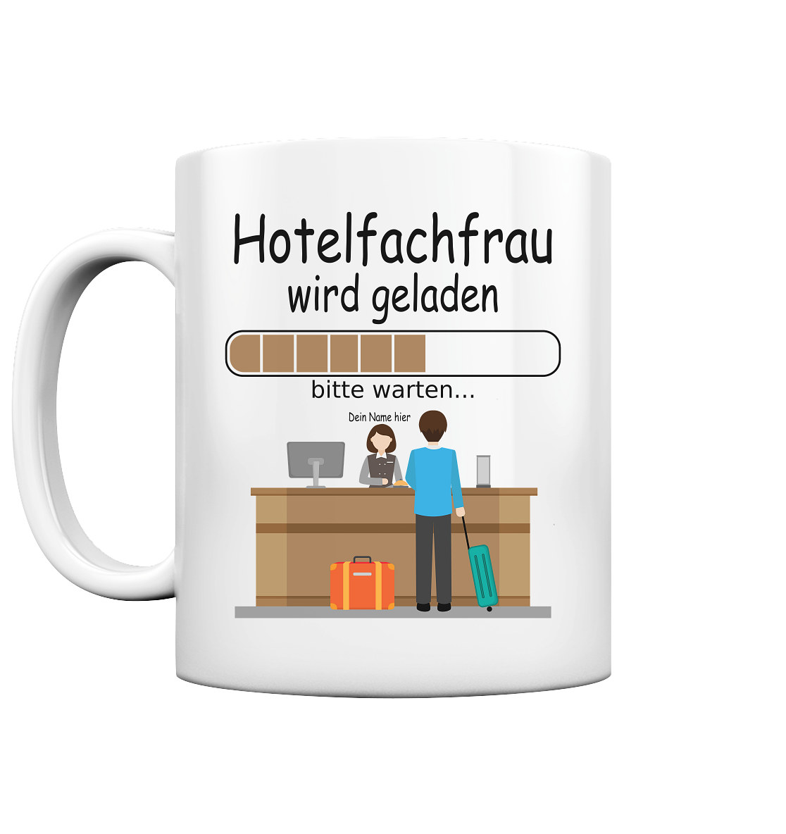 Hotelfachfrau Ausbildung | Geschenk für Azubine tasse 2