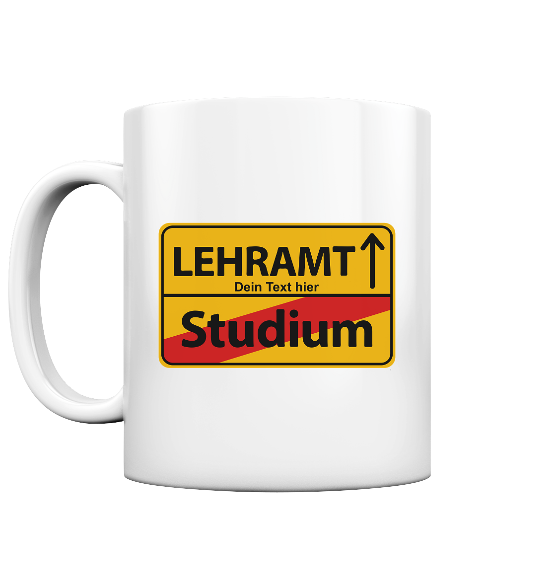 Studienabschluss Lehramt - Tasse Personalisiert für Lehrer