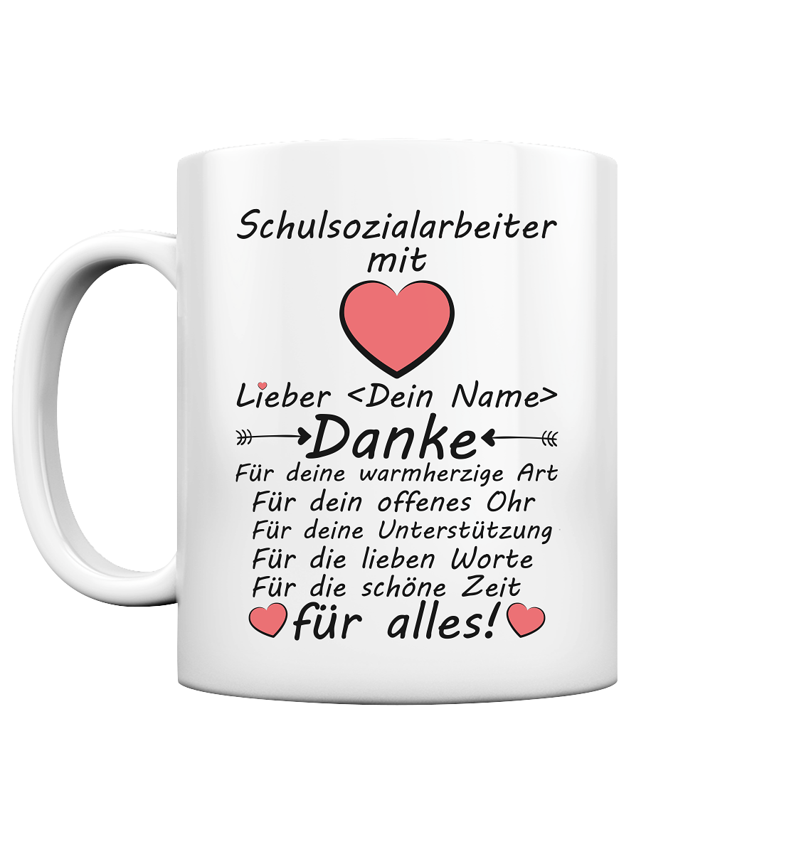 Schulsozialarbeiter Schulsozialarbeit Danke Geschenk  2