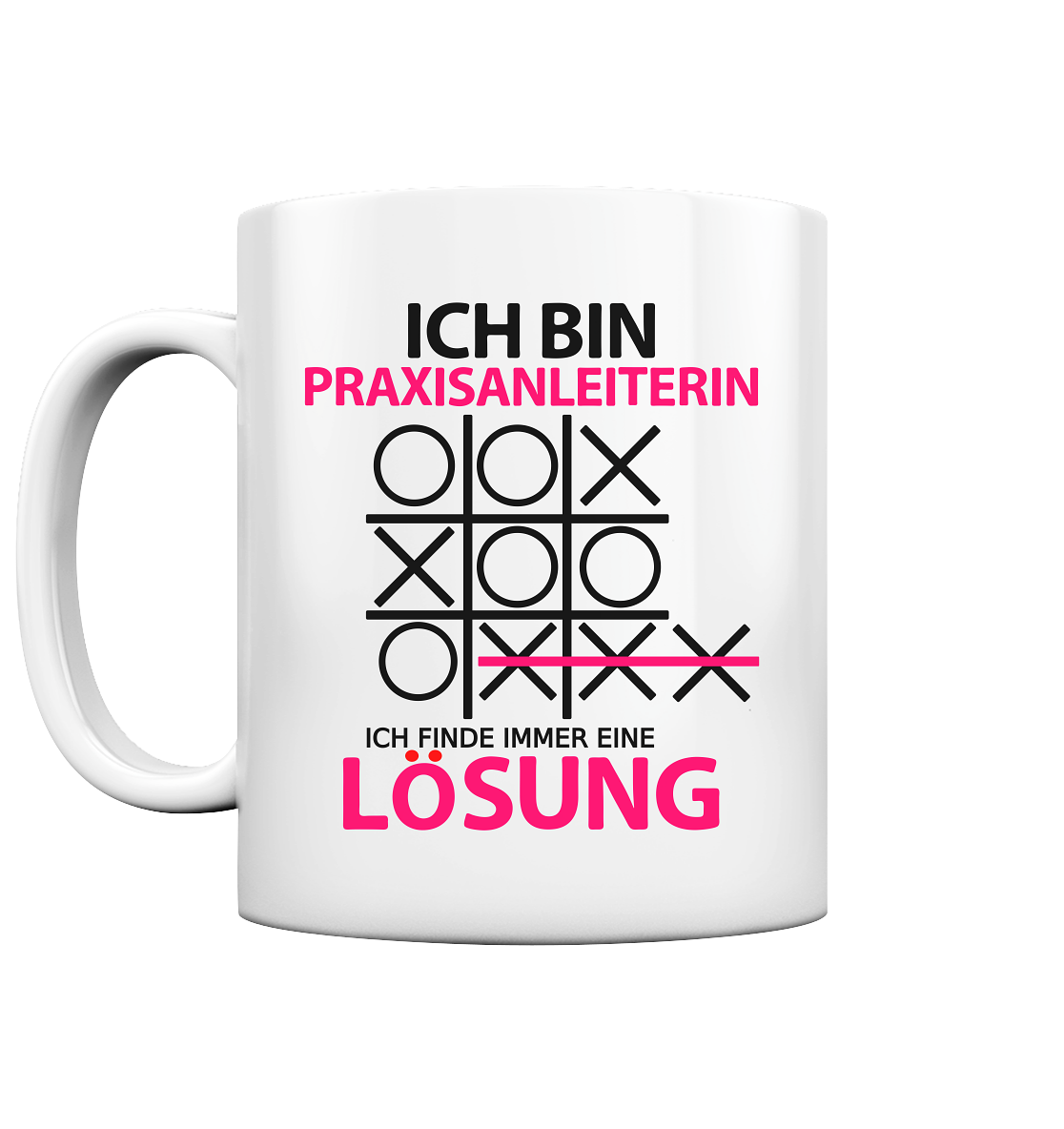 Praxisanleiterin Tasse Ich Finde immer eine Lösung