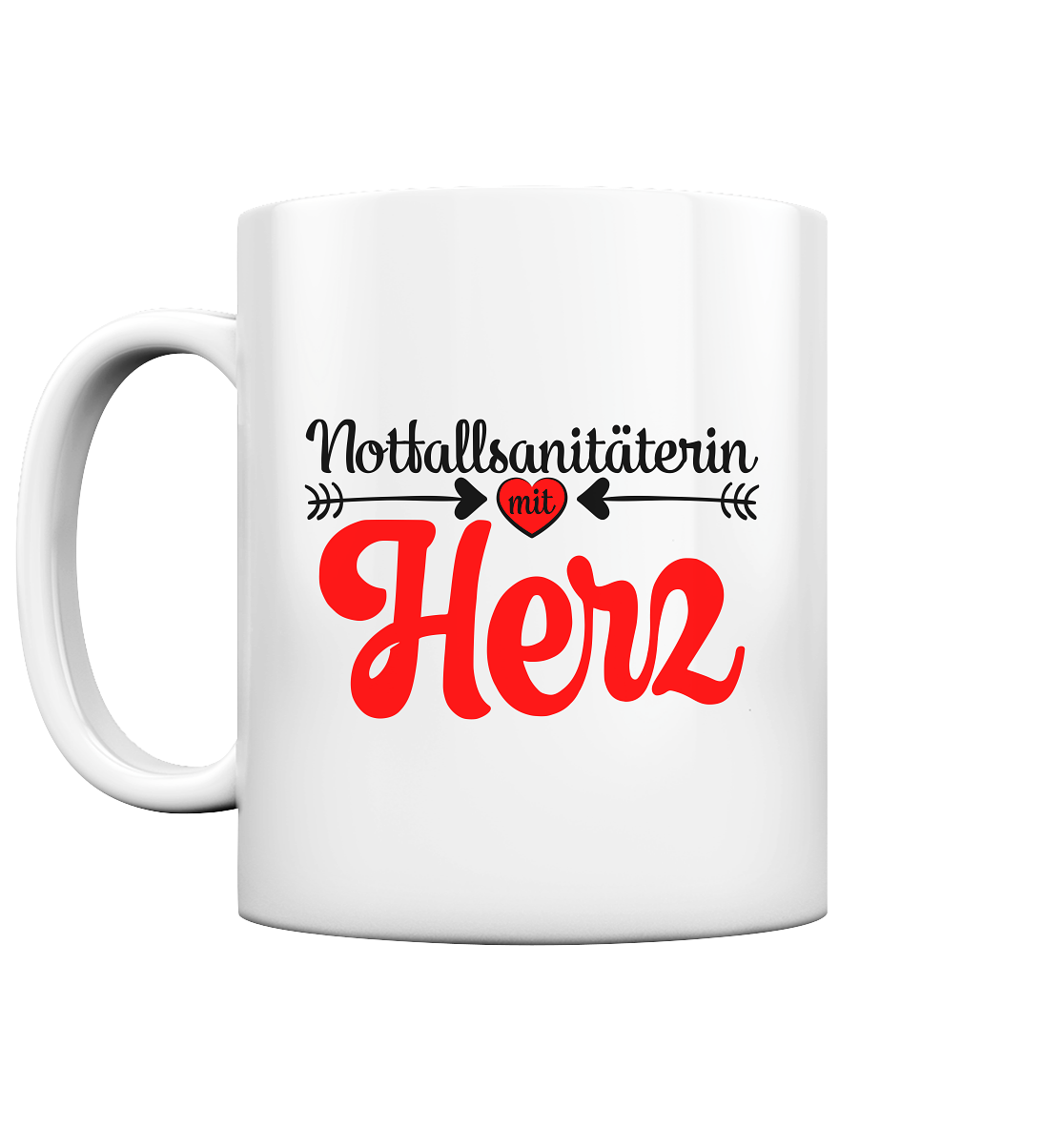 Notfallsanitäterin Geschenk - Tasse mit Herz