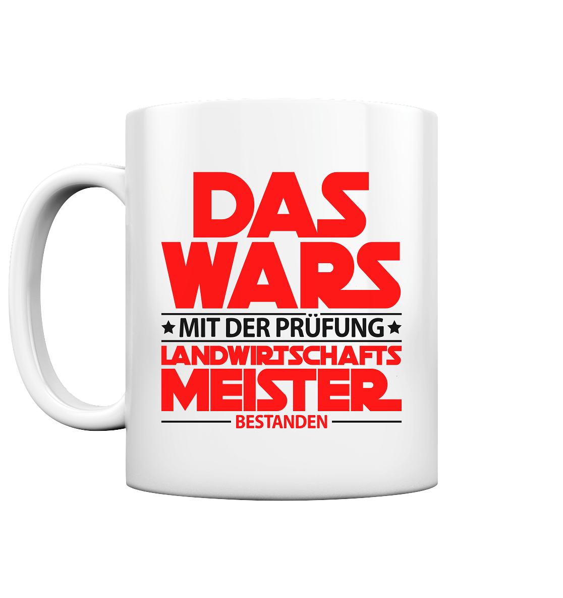Geschenk zur Meisterprüfung Landwirt Tasse 2