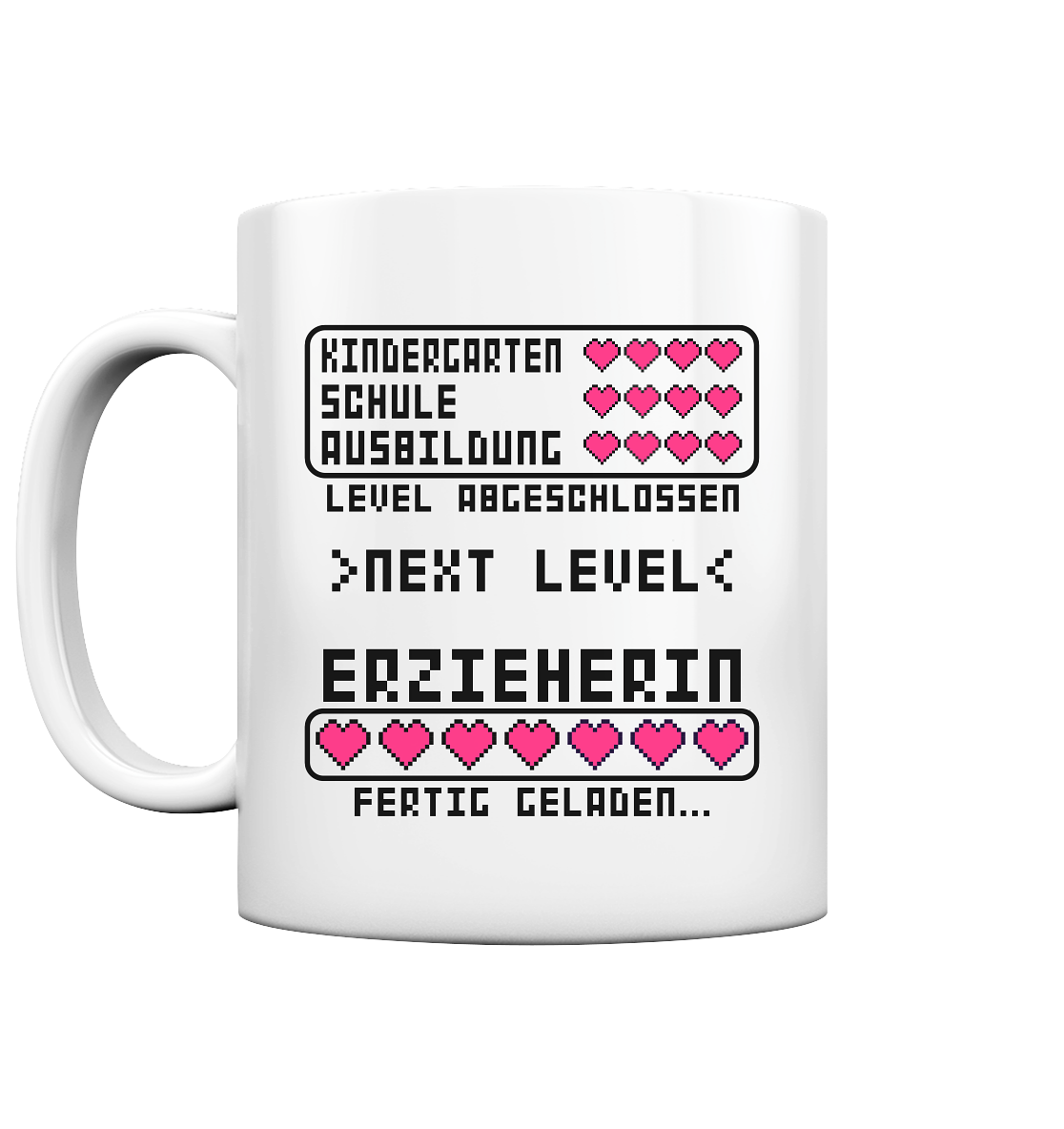 Erzieherin Prüfung Ausbildung bestandenen Geschenk Tasse