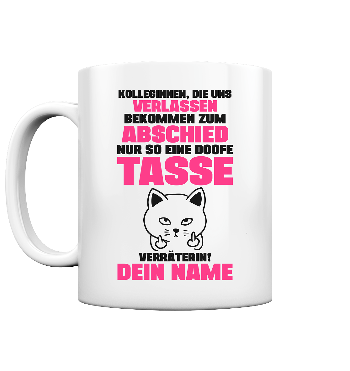 Letzter Arbeitstag Geschenk für Kollegin