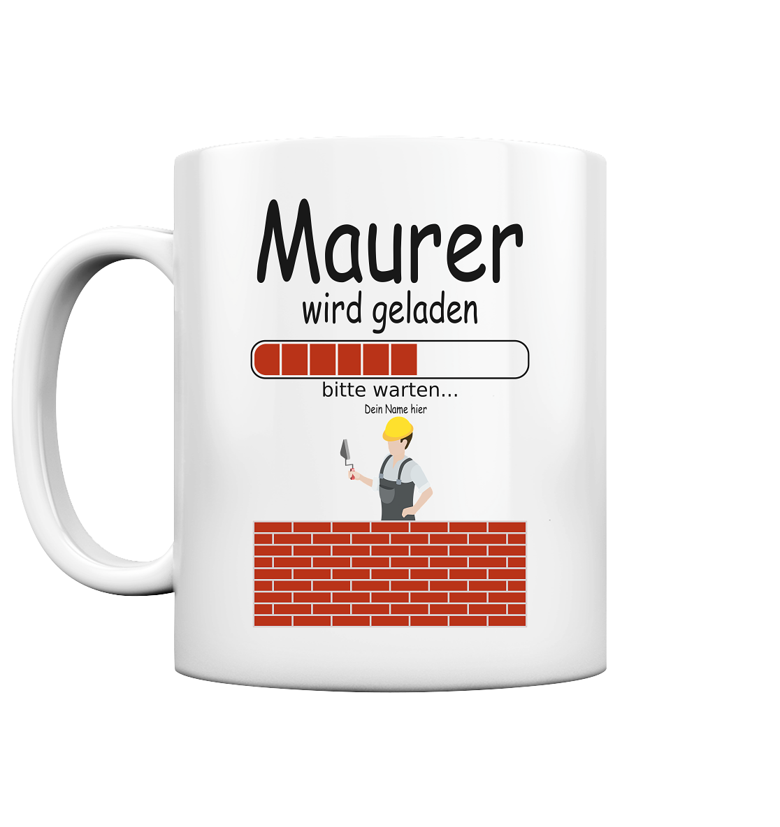 Maurer Tasse | Ausbildung | Geschenk für Lehrling 2