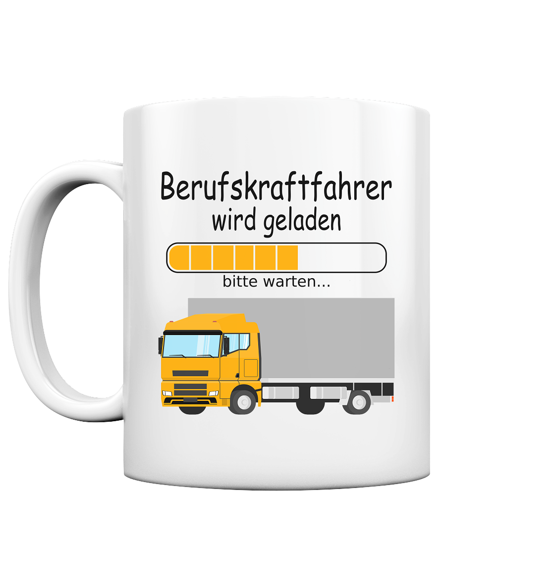 Ausbildung zum Berufskraftfahrer | Geschenk tasse 2