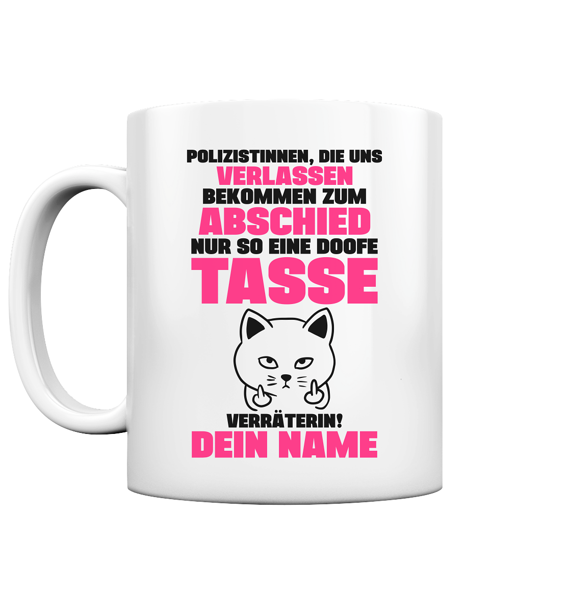 Abschiedsgeschenk Kollegin Polizei für Polizistin